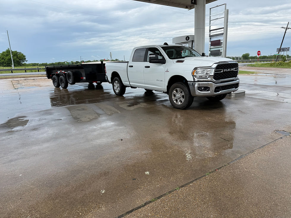 Work Truck and Trailer