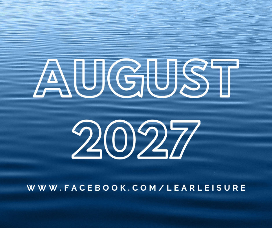 August Availability 2027 