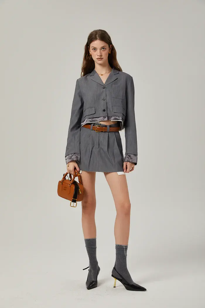 Thumbnail: PERRINE CASUAL JACKET & SKIRT MATCHING SET