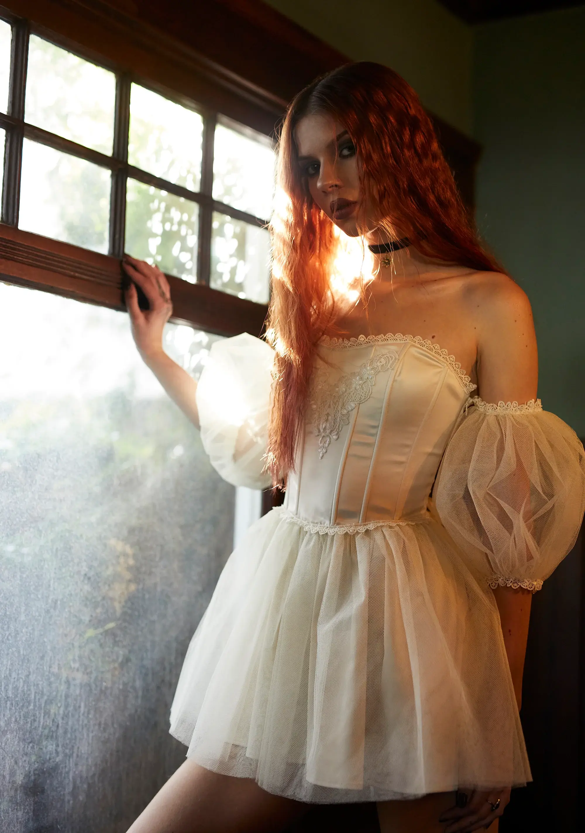 ETERNAL SACRIFICE MINI DRESS