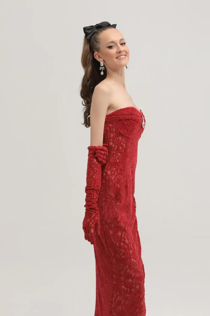 Thumbnail: BELLE DRESS (WITH GLOVES)