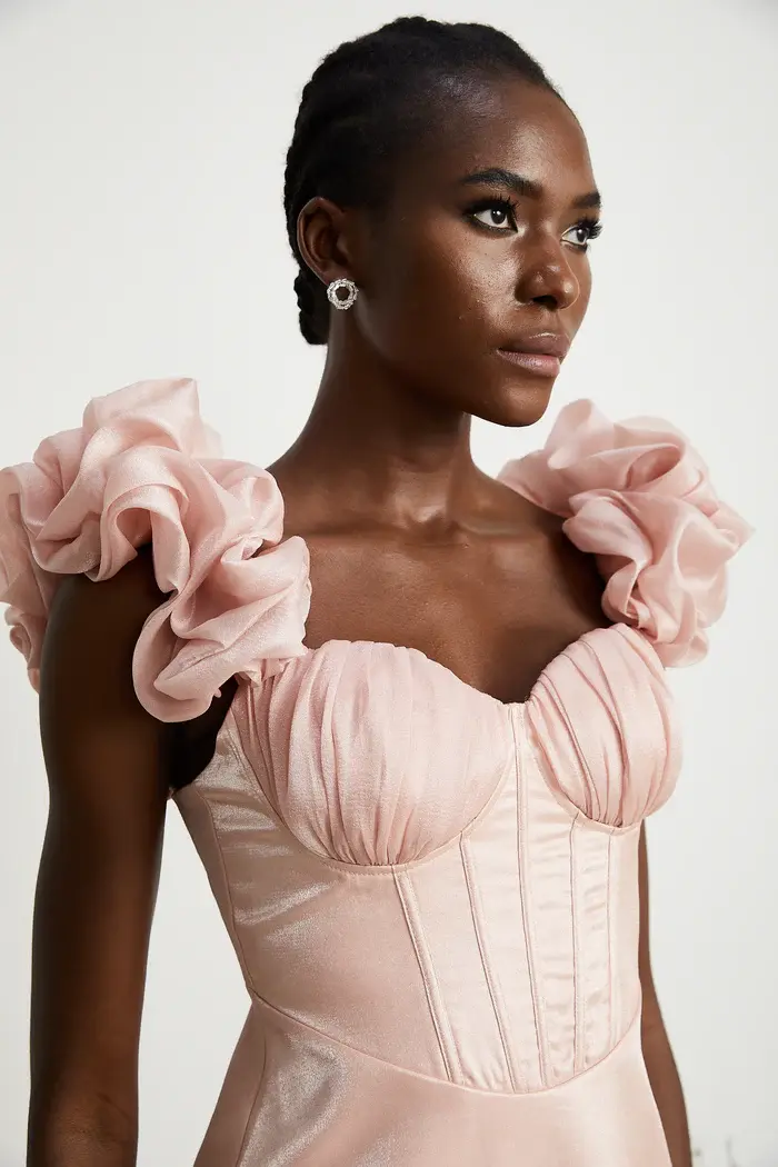 Thumbnail: ROSALIE FLORAL PLEATED MINI DRESS