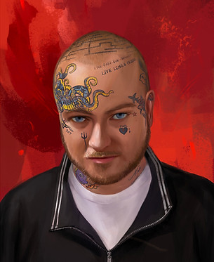 Oil Painting for Cover (Untitled the V)