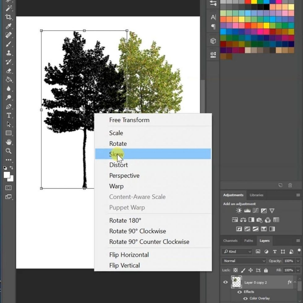 Cara Membuat Bayangan di Photoshop