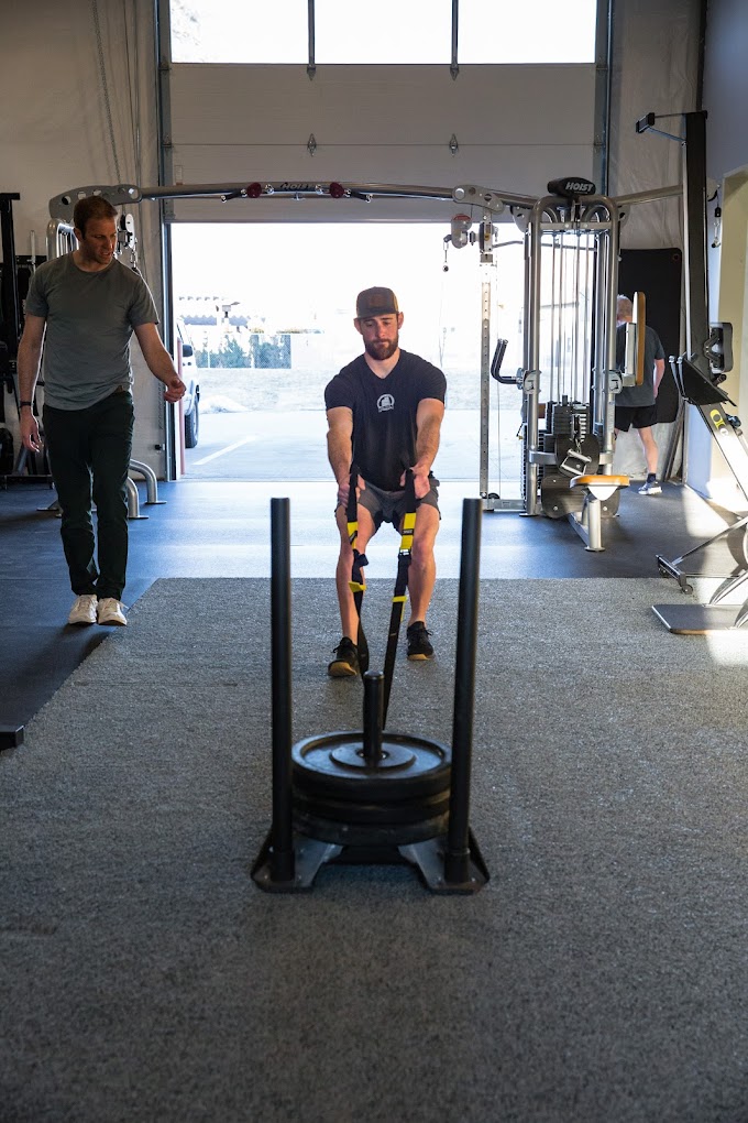OLO Physical Therapy clinic inside Wolverine Strength & Conditioning, Ann Arbor