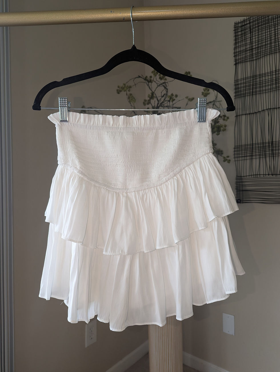 Thumbnail: White Ruffle Skort