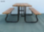 regular picnic table