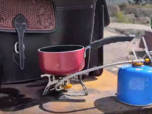 Coffee on the Trail in 2 Minutes — The Portable Camping Stove That Lives in My Saddlebag