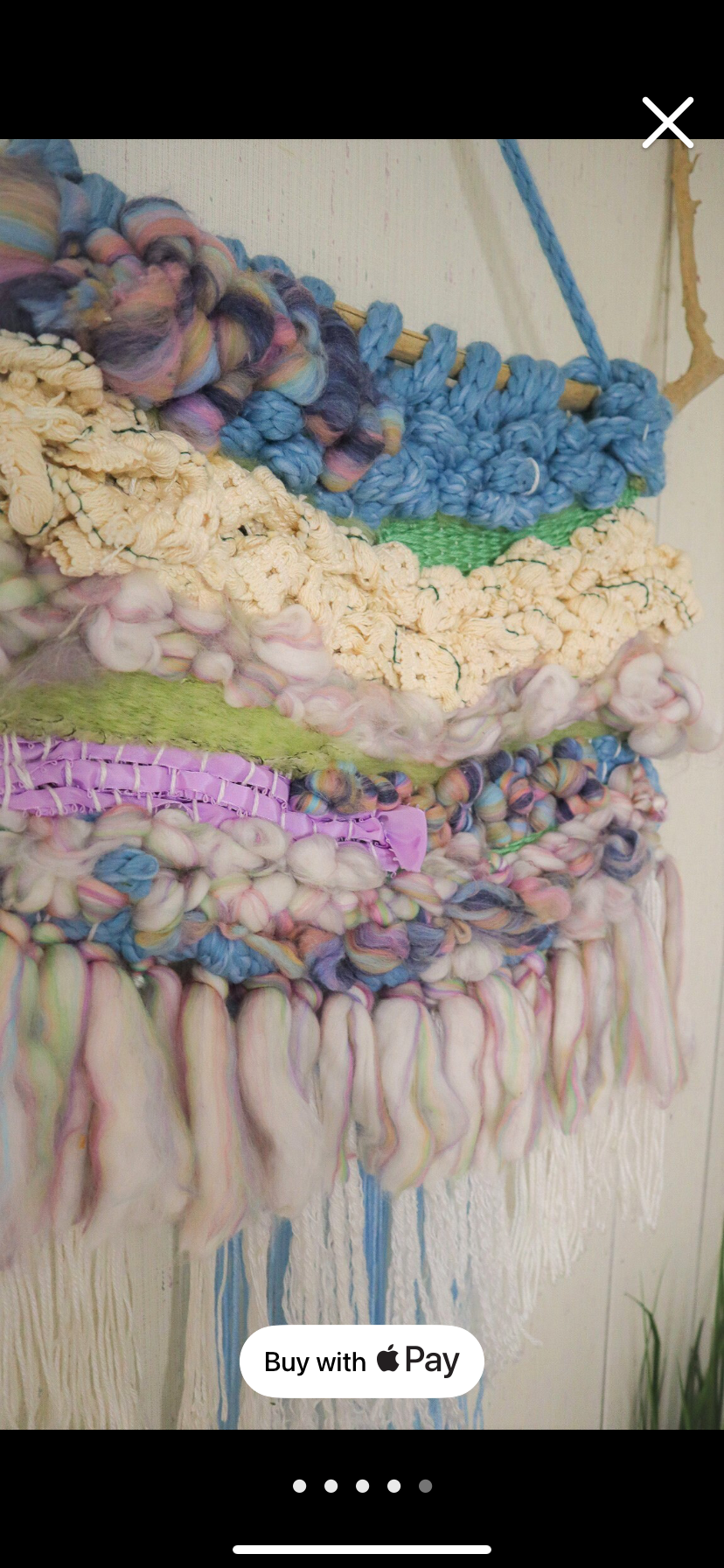 Thumbnail: Cloud Dream Textured Yarn Macramé