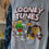 Thumbnail: Looney Tunes Tshirt Upcycled Flannel