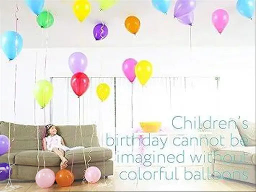 Thumbnail: Mix color Ballons for Birthday, Anniversary , Festival, Wedding, Engagements