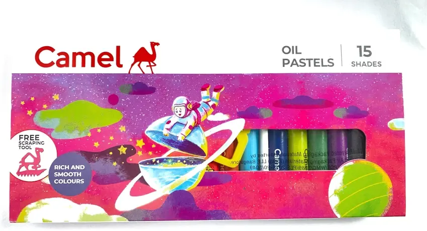 Camlin Oil Pastel 15 Shades Set of 1