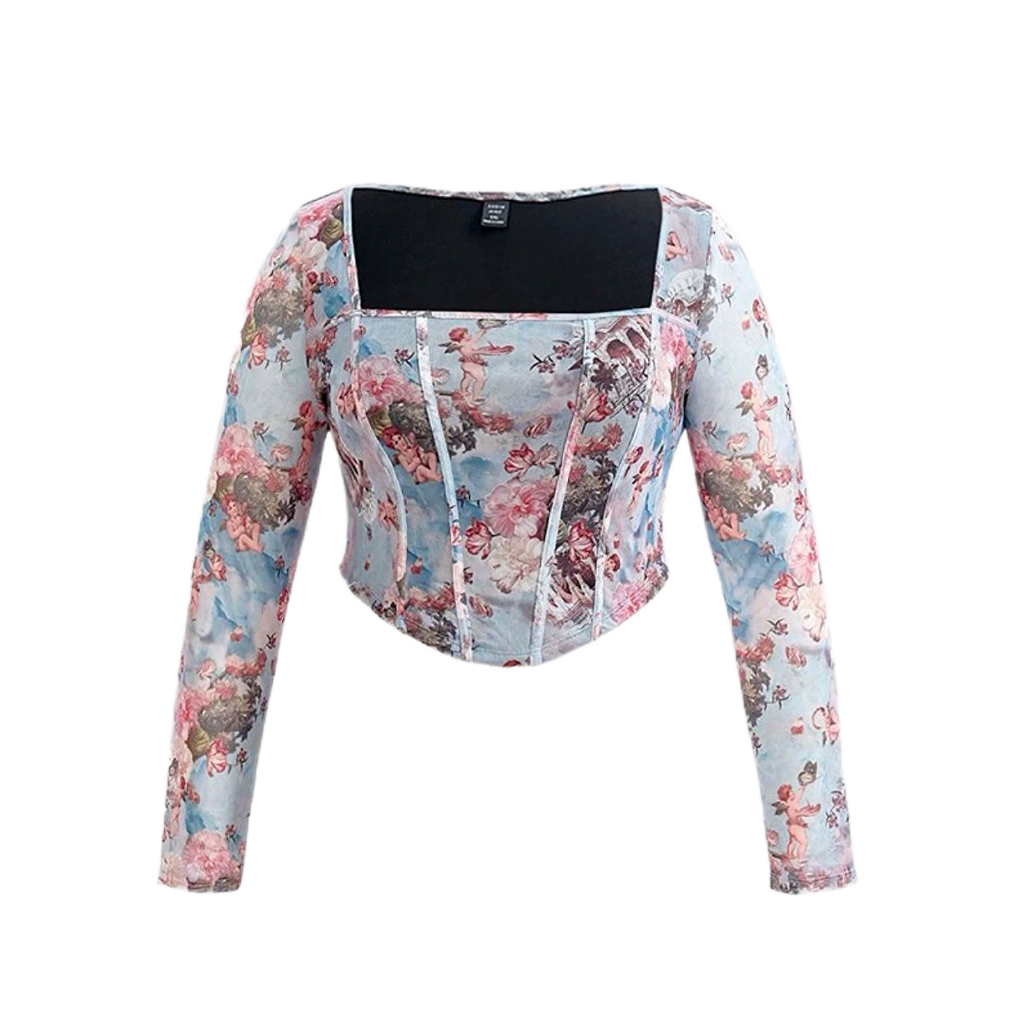 Peto corset floral