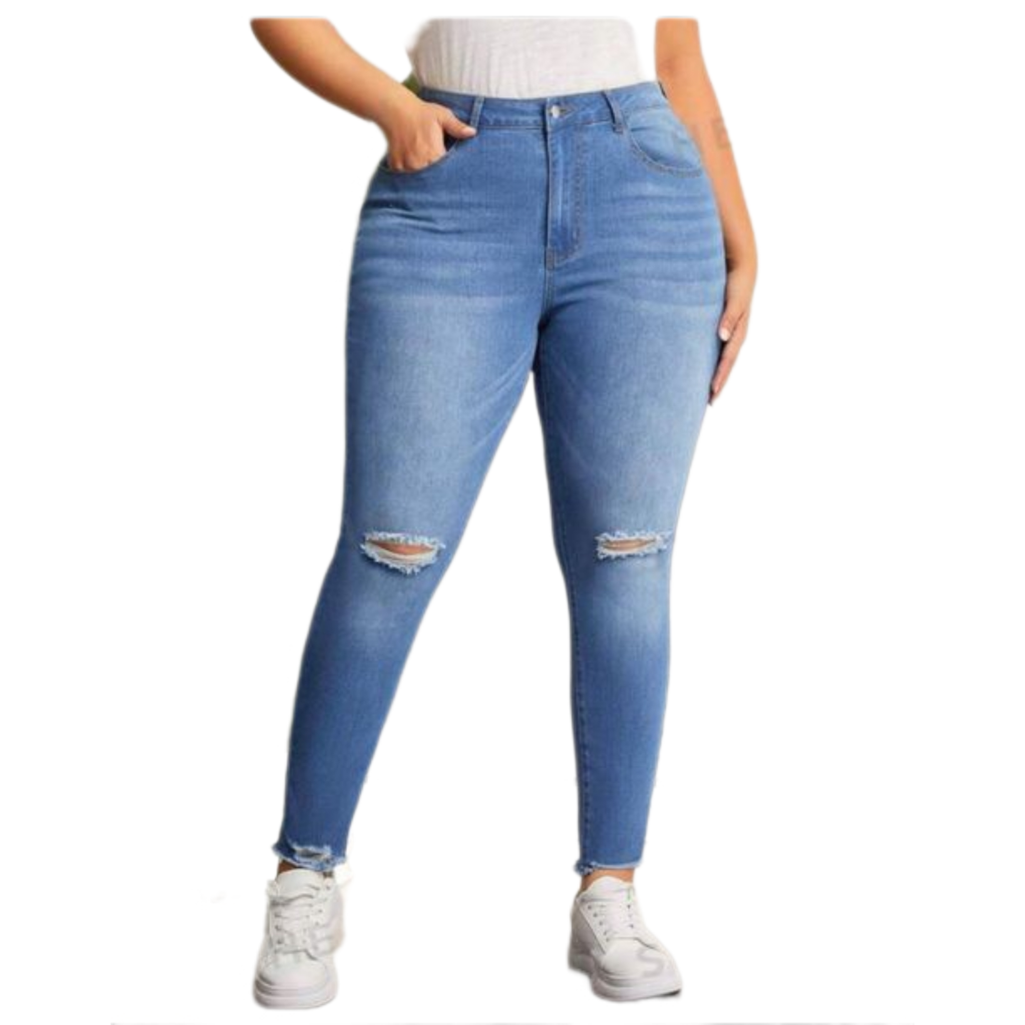 JEANS RASGADO CIELO