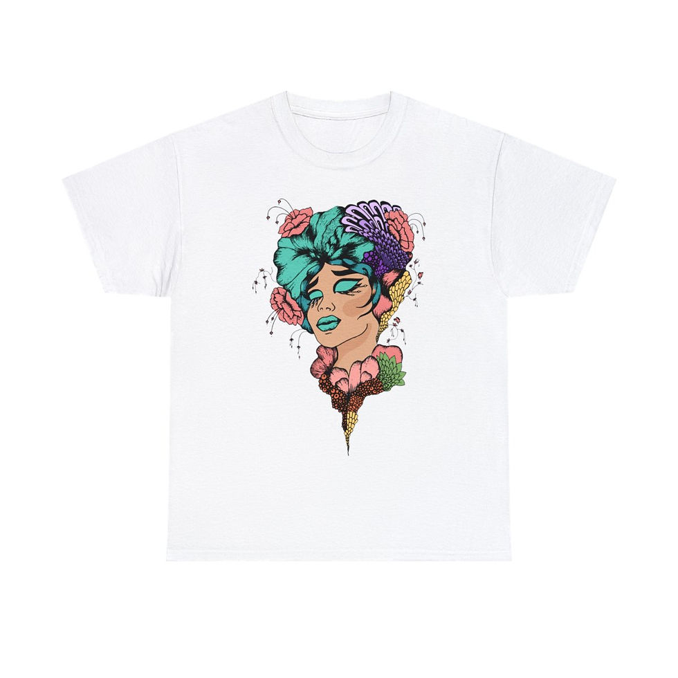 Floral Women's Cotton Tee