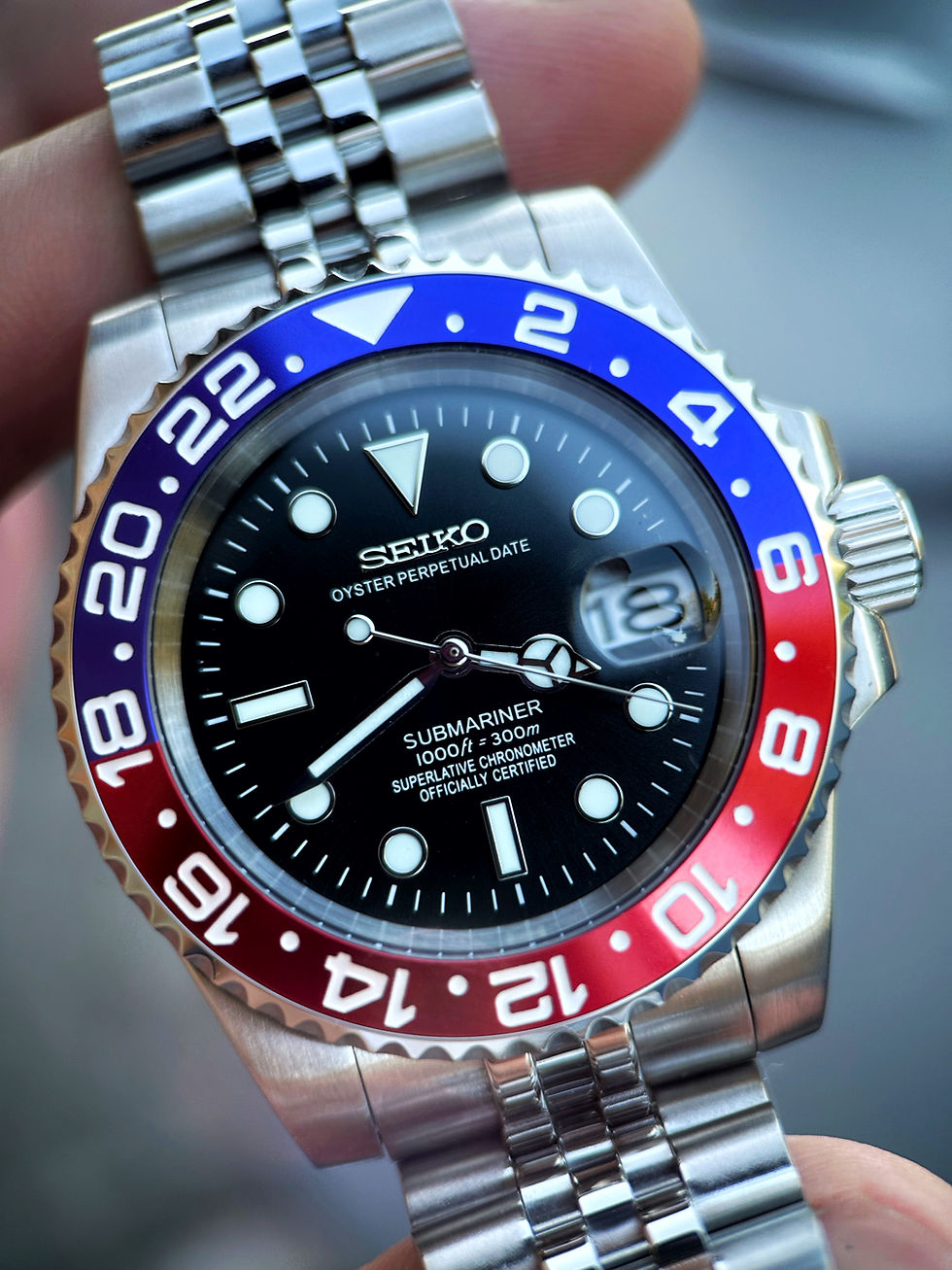 Seiko, Наручний годинник Pepsi mod