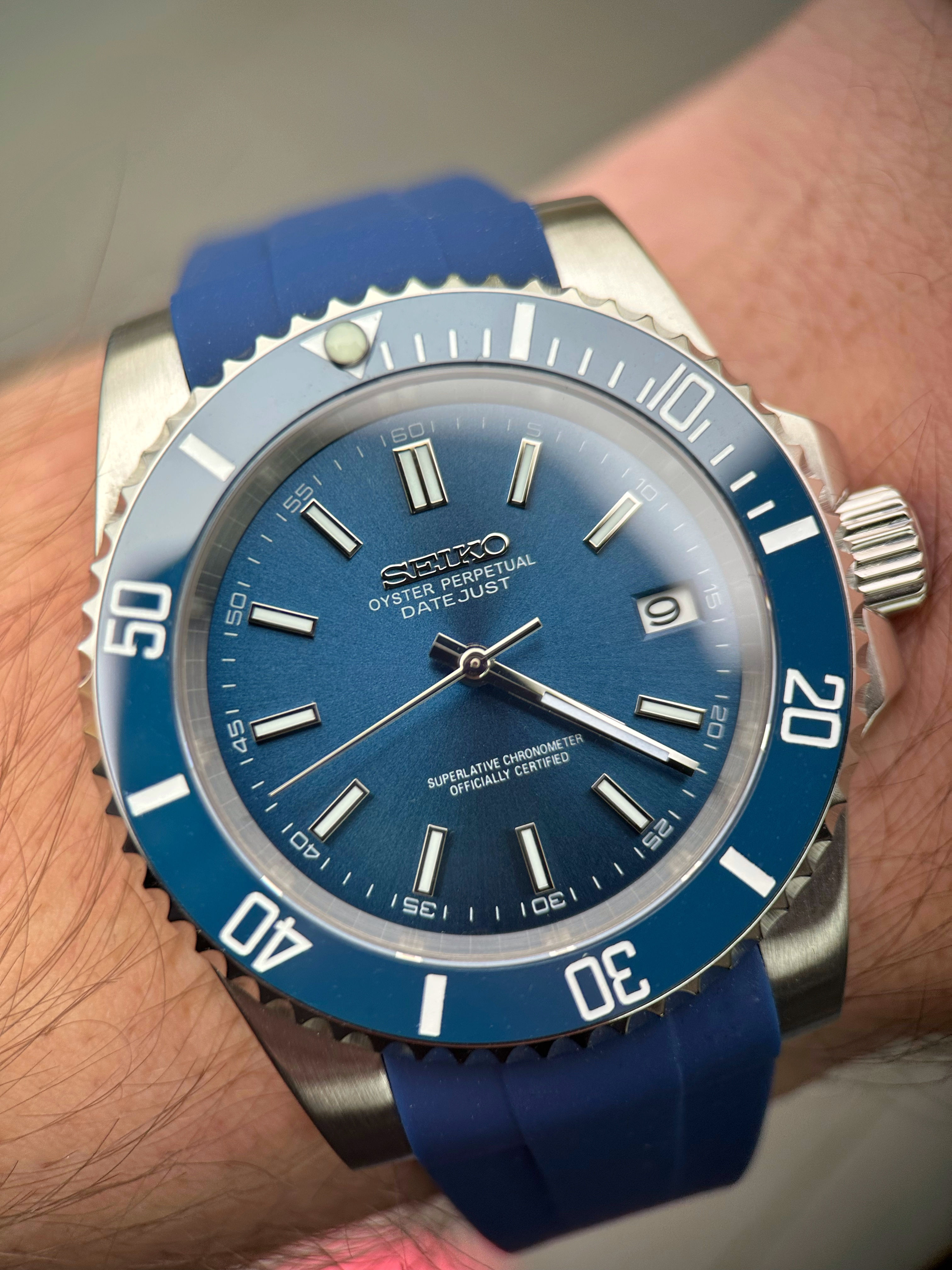 Seiko, Наручний годинник Sub Blue mod