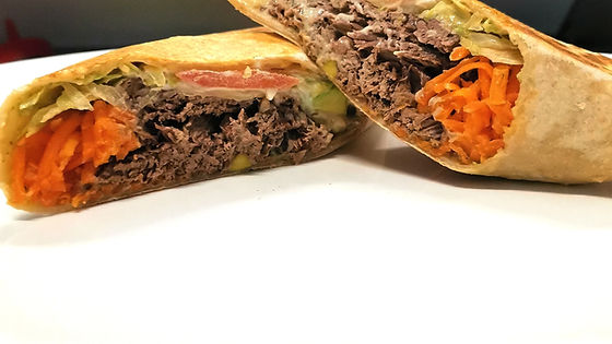 Beef wrap