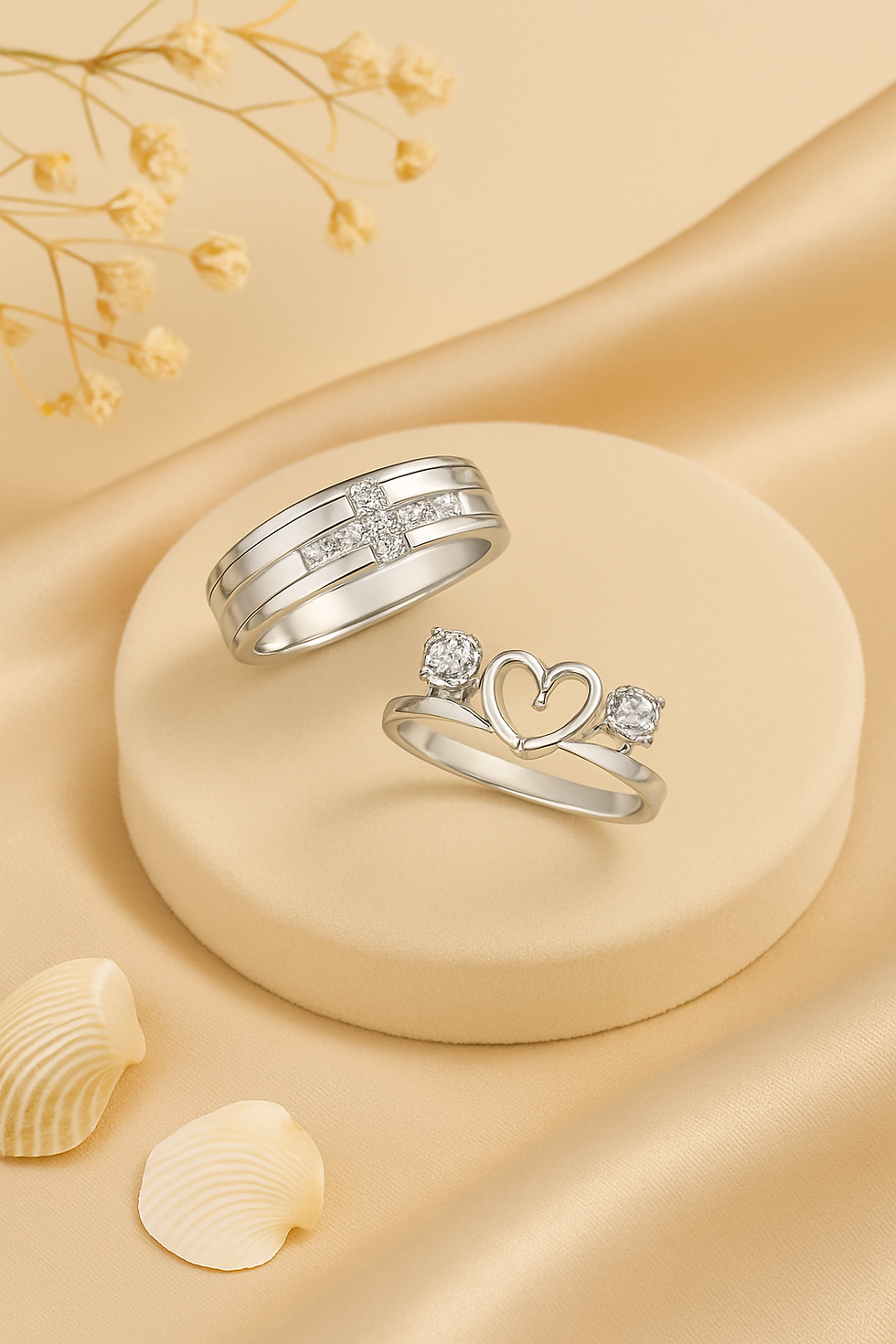 Thumbnail: Eternal Bond Couple Rings