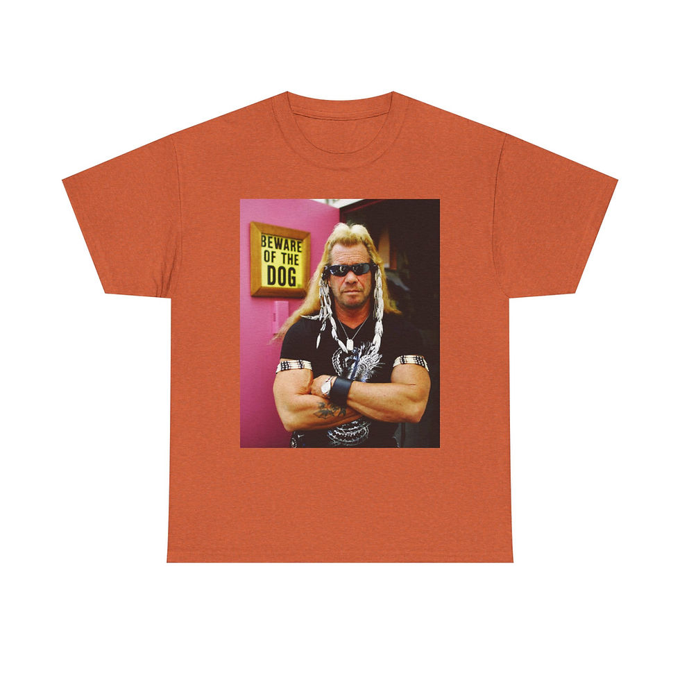 Thumbnail: Throwback Dog the Bounty Hunter Graphic Tee 8