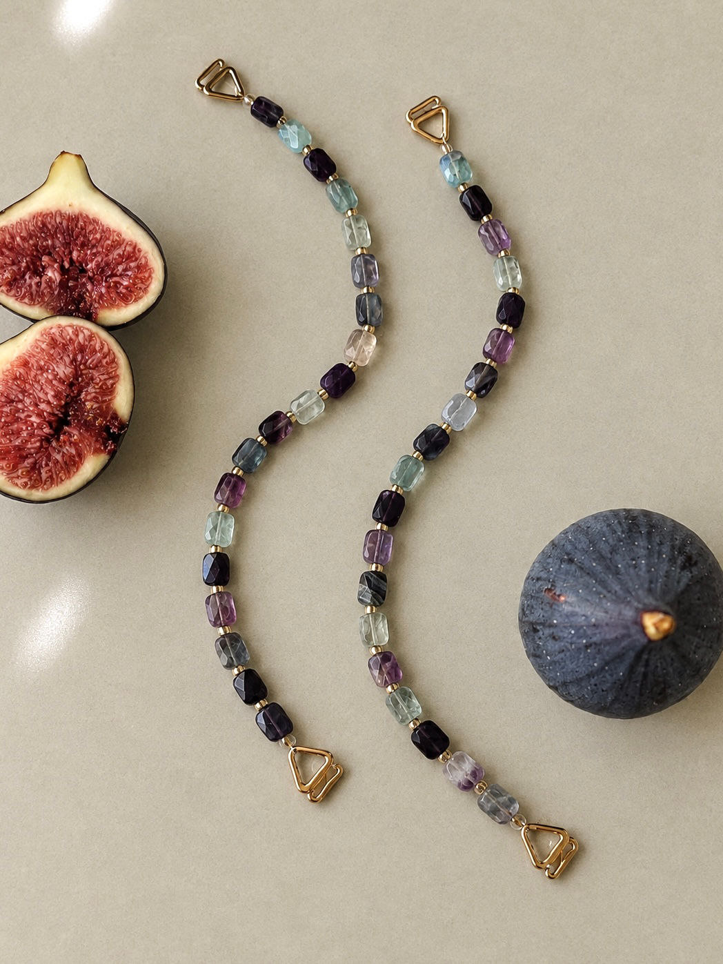 Bretelles Alba en Fluorite