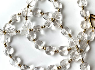 Bretelles amovibles de soutien-gorge en cristal de roche 