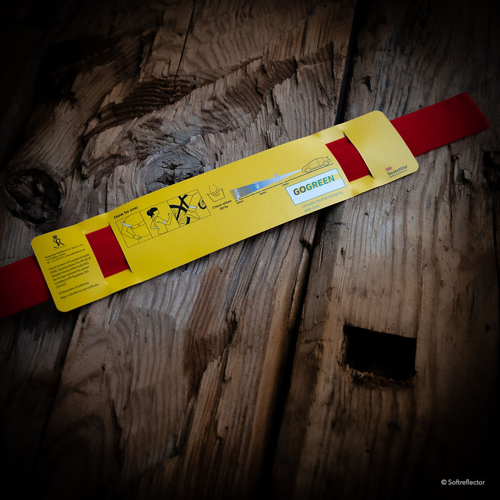 Slap Wrap SW-003-B, DHL pakendis - Softreflector