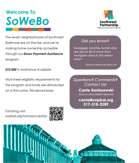 Preparing for Homeownership - Southwest Partnership Down Payment Assistance Program
