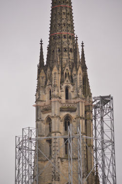 Flèche Saint-Michel en travaux