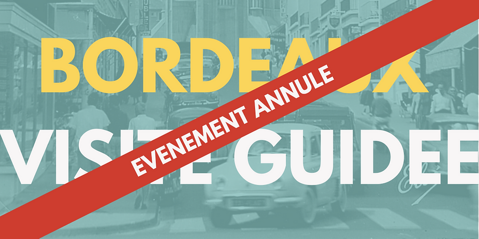 Bordeaux visites guidées : quartier Carle Vernet