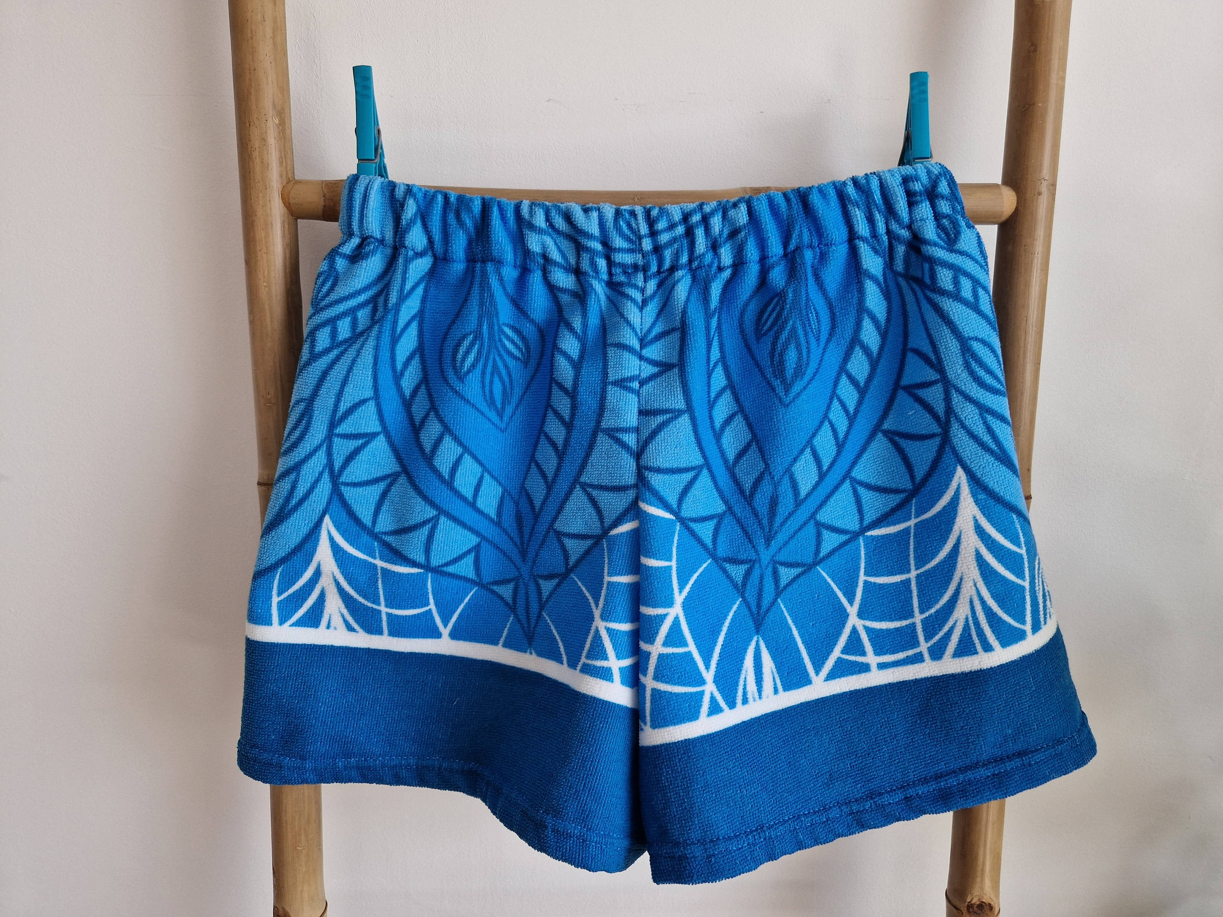 Short femme upcyclé - modèle Tahiti