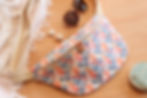 Miniature : Sac banane bandoulière femme, algues colorées