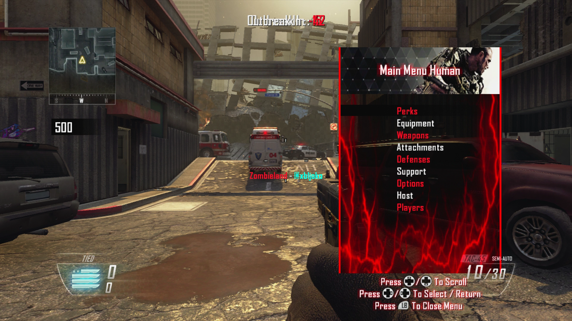 COD: BO2 | 1h Zombie Land (XBOX 360/One)