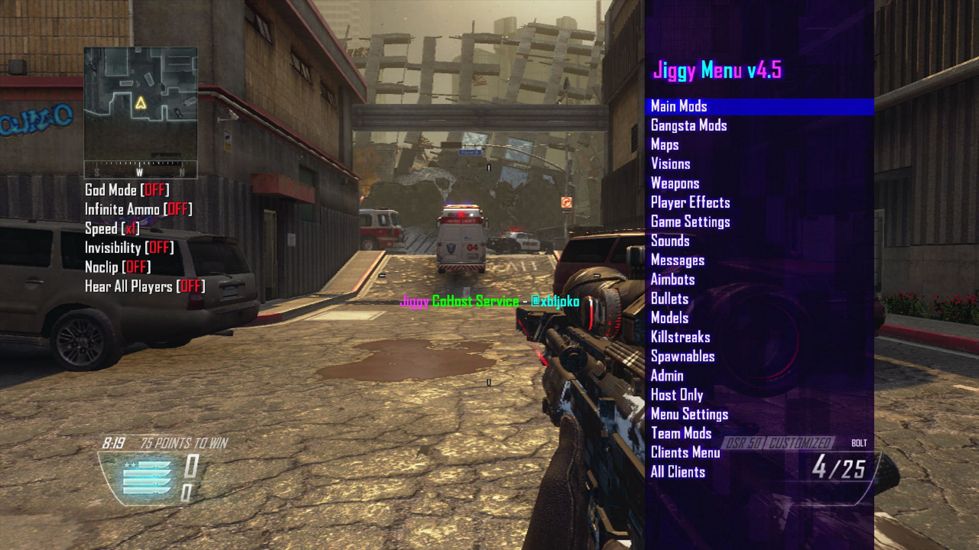 COD: BO2 | 1h Jiggy Mod Menu (XBOX 360/One)