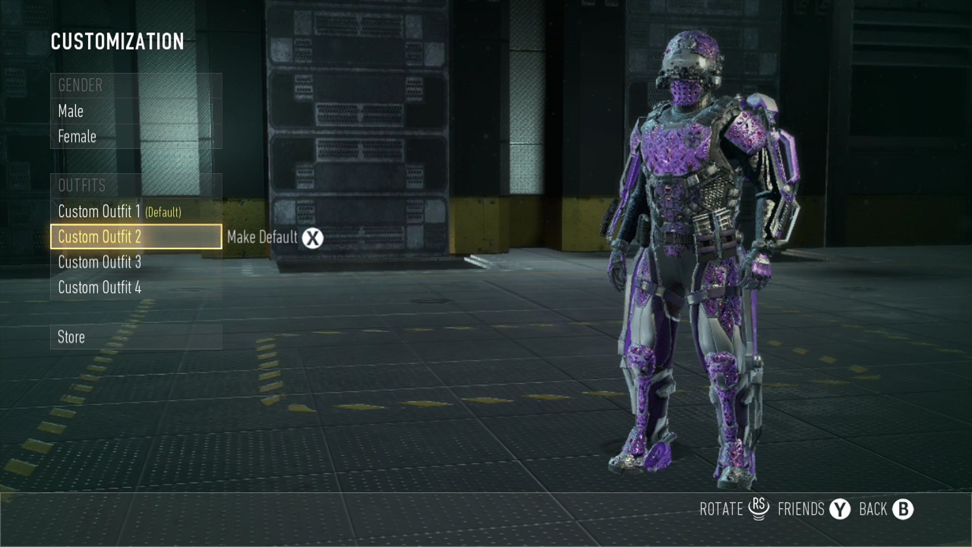 COD: AW | Modded Outfits (XBOX 360)