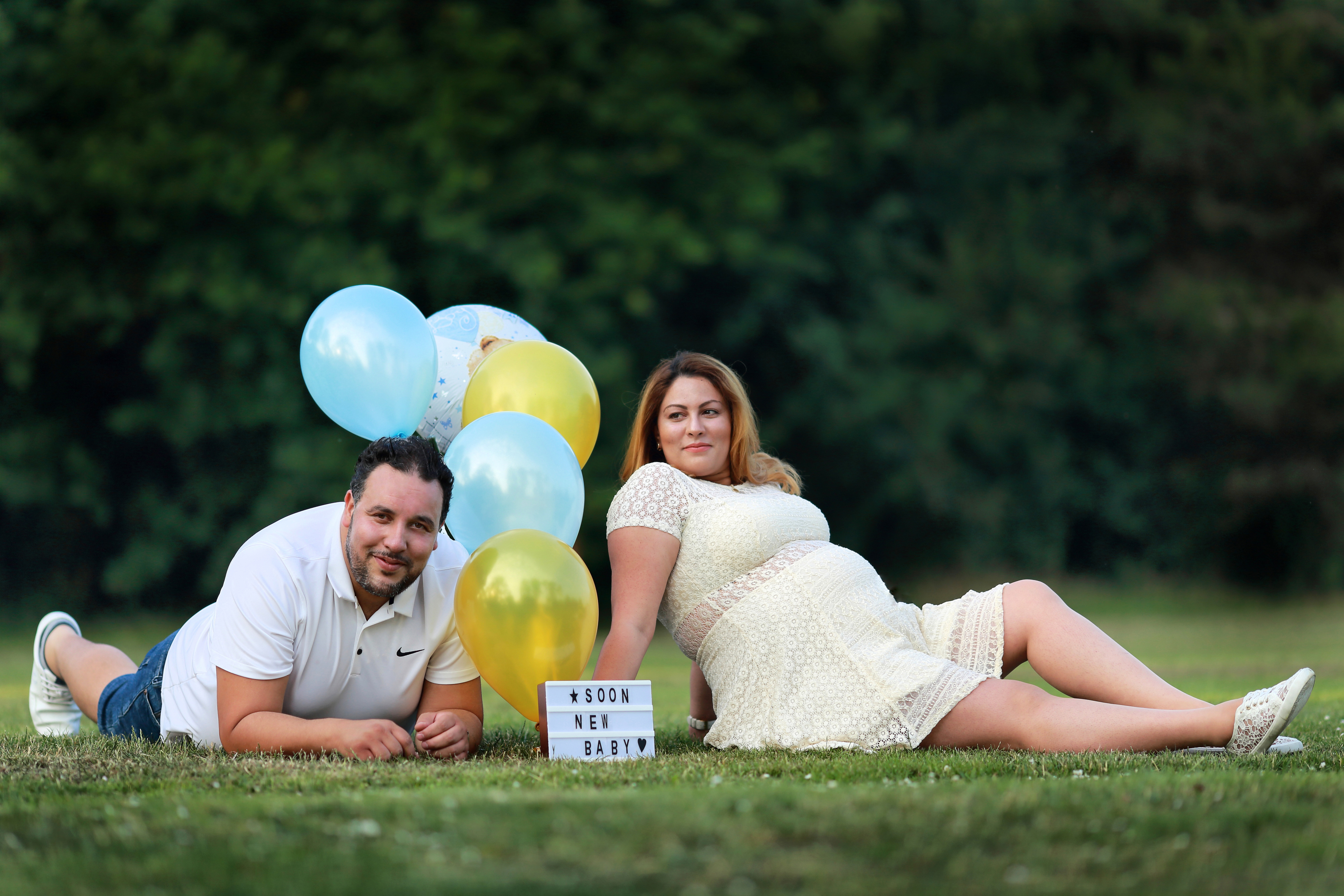 Pregnancy session with balloon