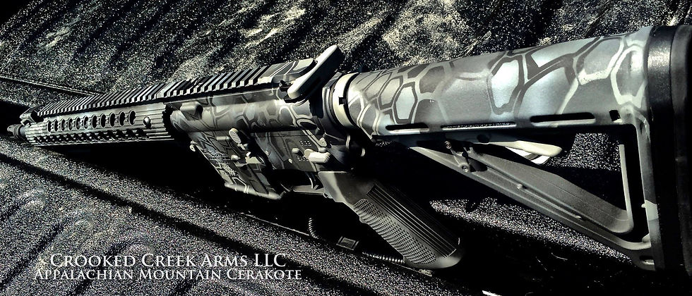 Cerakote Kryptek AR Rifle