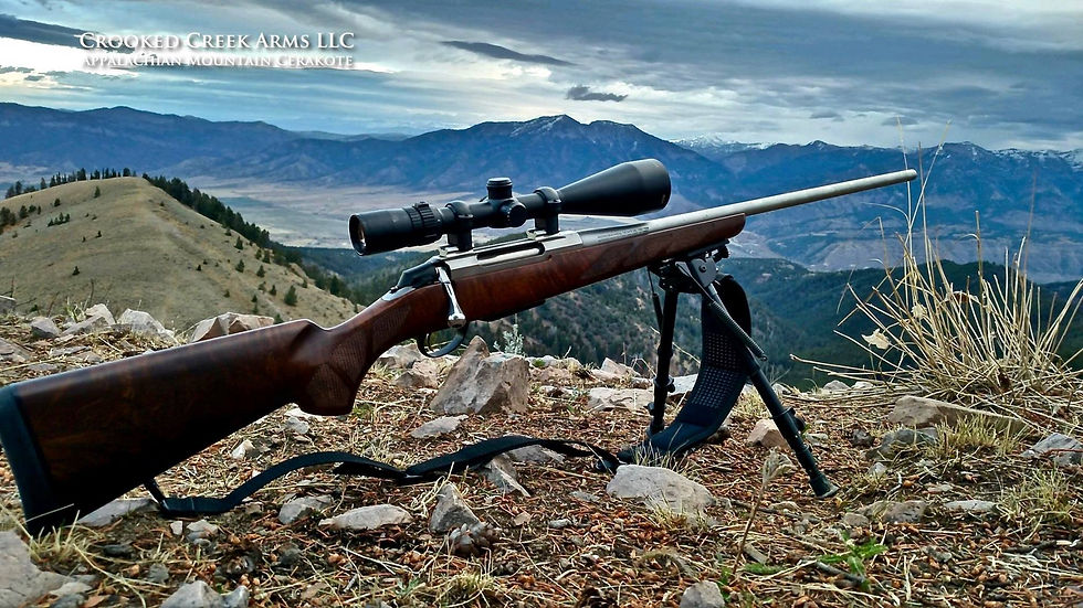 Cerakote Hunting Rifle