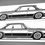 Miniaturbild: BMW E9 3.0 CSL Aufkleber Silhouette schwarz, BMW E9 3.0 CSL Sticker Silhouette schwarz, BMW E9 CSL side view sticker black