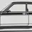 Miniaturbild: Opel Manta A GTE Aufkleber Silhouette schwarz, Opel Manta A Sticker, Opel Manta A GTE side view sticker black