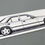 Miniaturbild: Mercedes W124 Aufkleber, Mercedes W124 Serie 1 Limo tuning Aufkleber Silhouette schwarz, W124 side view sticker black