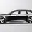 Miniaturbild: Audi RS6 C8 Avant Aufkleber Silhouette schwarz, Audi A6 C8 Avant Sticker Silhouette schwarz, Audi RS6 side view sticker black