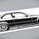 Miniaturbild: BMW E36 M3 Coupe Cabrio Aufkleber schwarz, BMW E36 M3 Sticker Aufkleber Silhouette schwarz, BMW E36 M3 side view sticker