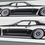 Miniaturbild: Porsche 944 Sticker, Porsche 944 tuning Sticker Aufkleber Silhouette schwarz, Porsche 944 side view sticker black