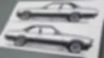 Opel Sticker, Opel Commodore Sticker, Opel Commodore B Coupe Aufkleber Silhouette schwarz, Opel Commodore side view sticker