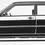 Miniaturbild: Audi 80 GTE B2 Aufkleber Silhouette schwarz, Audi 80 GTE B2 Sticker Silhouette schwarz, Audi 80 side view sticker black
