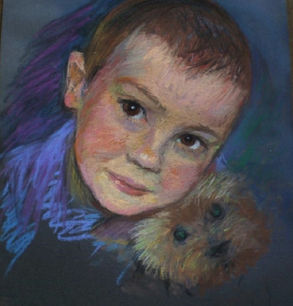 With a friend, 30x35cm. Ludmilla Podolski.jpeg