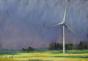 Svenja Starke, Heavy Rain Approaching, 10x15cm
