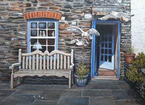 Kerstin Birk, Fore Street 76, 40x30cm