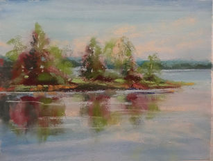 Secret cove, 30x40cm. Annika Östman PGE.jpeg